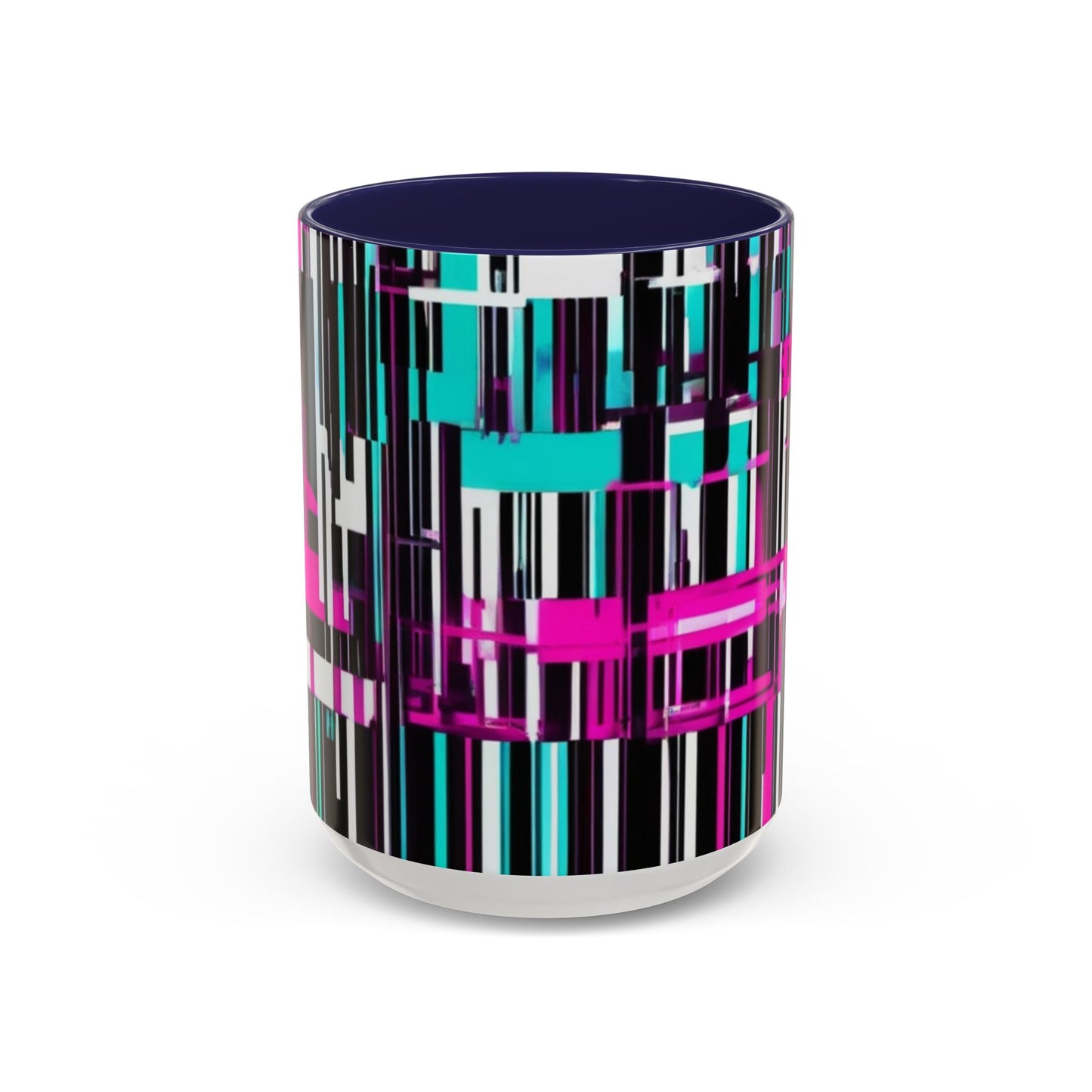 boostlete-am-crew-pattern-barcode-bold-0023 — Accent Mug 11oz/15oz