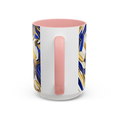 boostlete-boost-mode-pattern-hex-athletic-0611 — Accent Mug 11/15oz