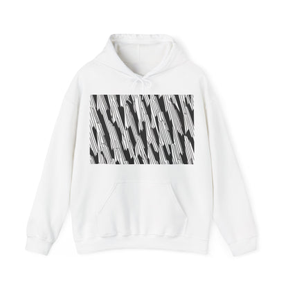 boostlete-iron-intent-pattern-micro-isometric-0199 — Unisex Heavy Blend Hooded Sweatshirt (Gildan)