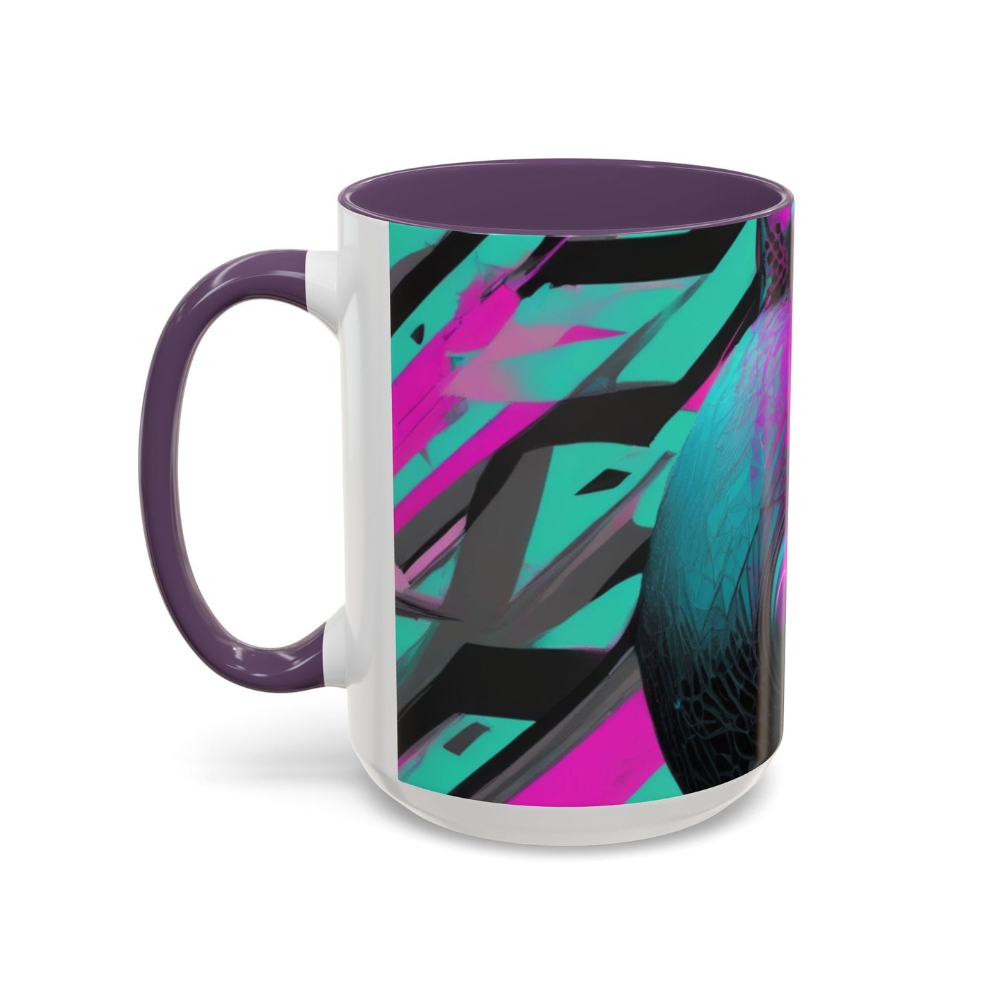 boostlete-mile-by-mile-scene-kettlebell-3d-monoline-1364 — Accent Mug 11/15oz