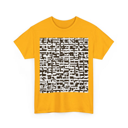 boostlete-iron-intent-pattern-plate-number-badge-0171 — Unisex Heavy Cotton Tee (Gildan 5000)