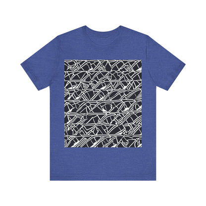 boostlete-boost-mode-pattern-stair-steps-athletic-0311 — Unisex Jersey Short Sleeve (B+C 3001)