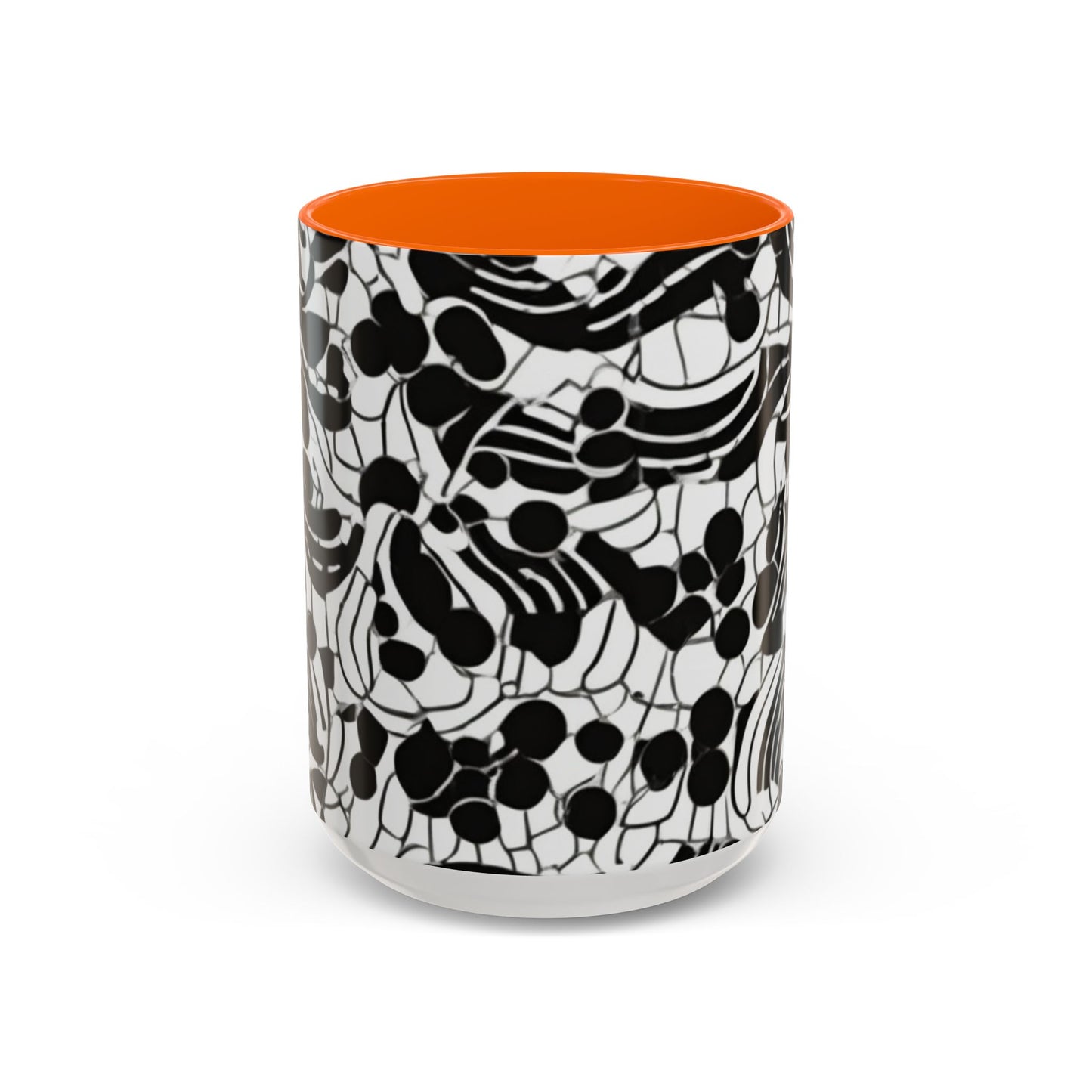 boostlete-rise-grind-pattern-dotted-line-art-0483 — Accent Mug 11/15oz