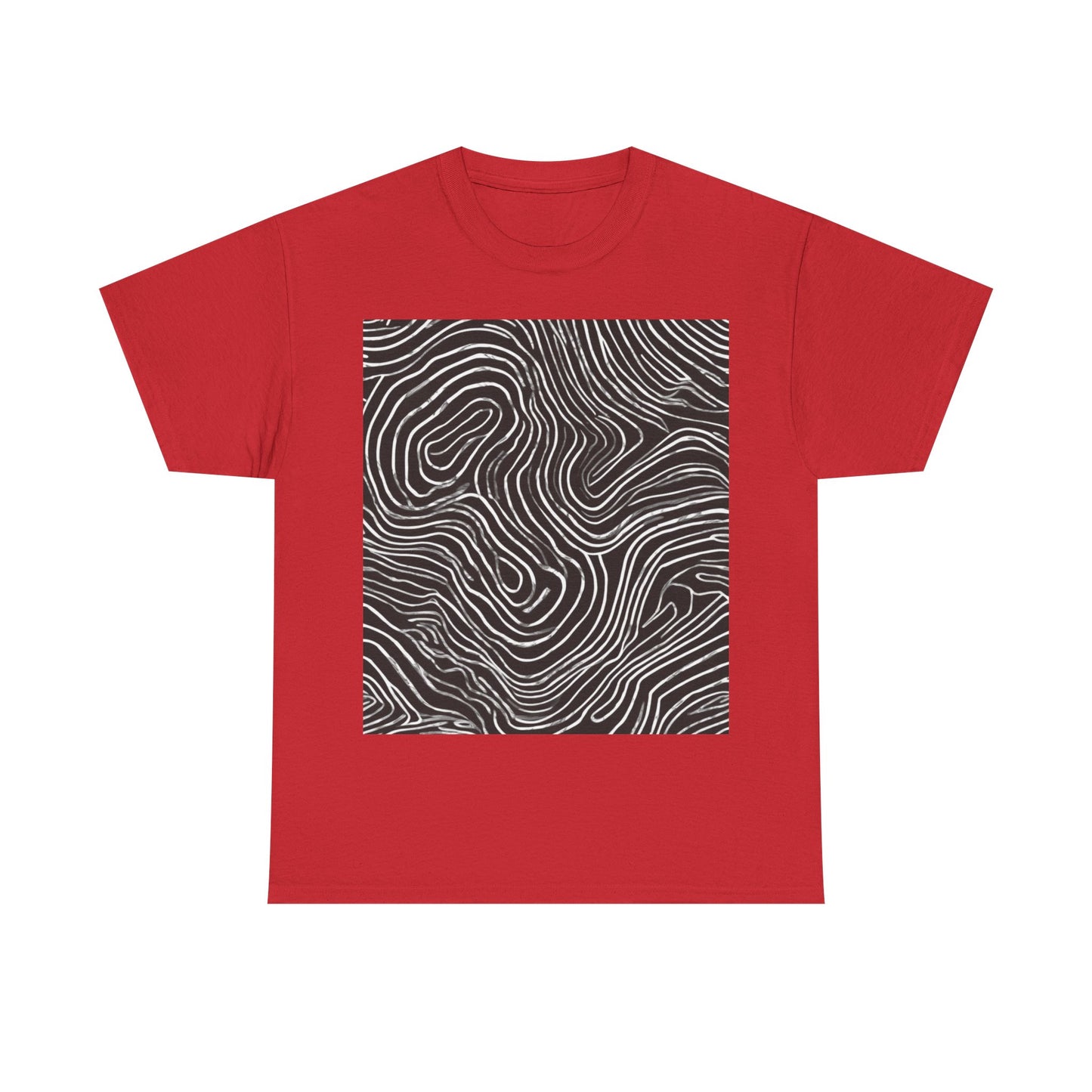 boostlete-field-day-pattern-topographic-badge-0307 — Unisex Heavy Cotton Tee (Gildan 5000)