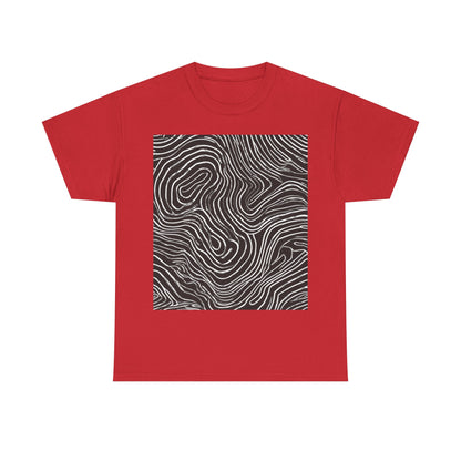 boostlete-field-day-pattern-topographic-badge-0307 — Unisex Heavy Cotton Tee (Gildan 5000)