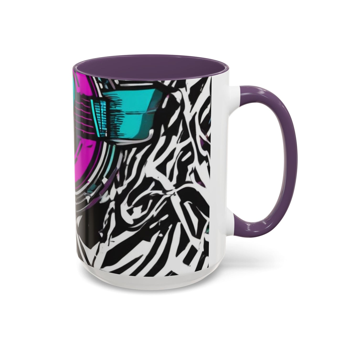 boostlete-boost-mode-type-again-badge-monoline-0293 — Accent Mug 11oz/15oz