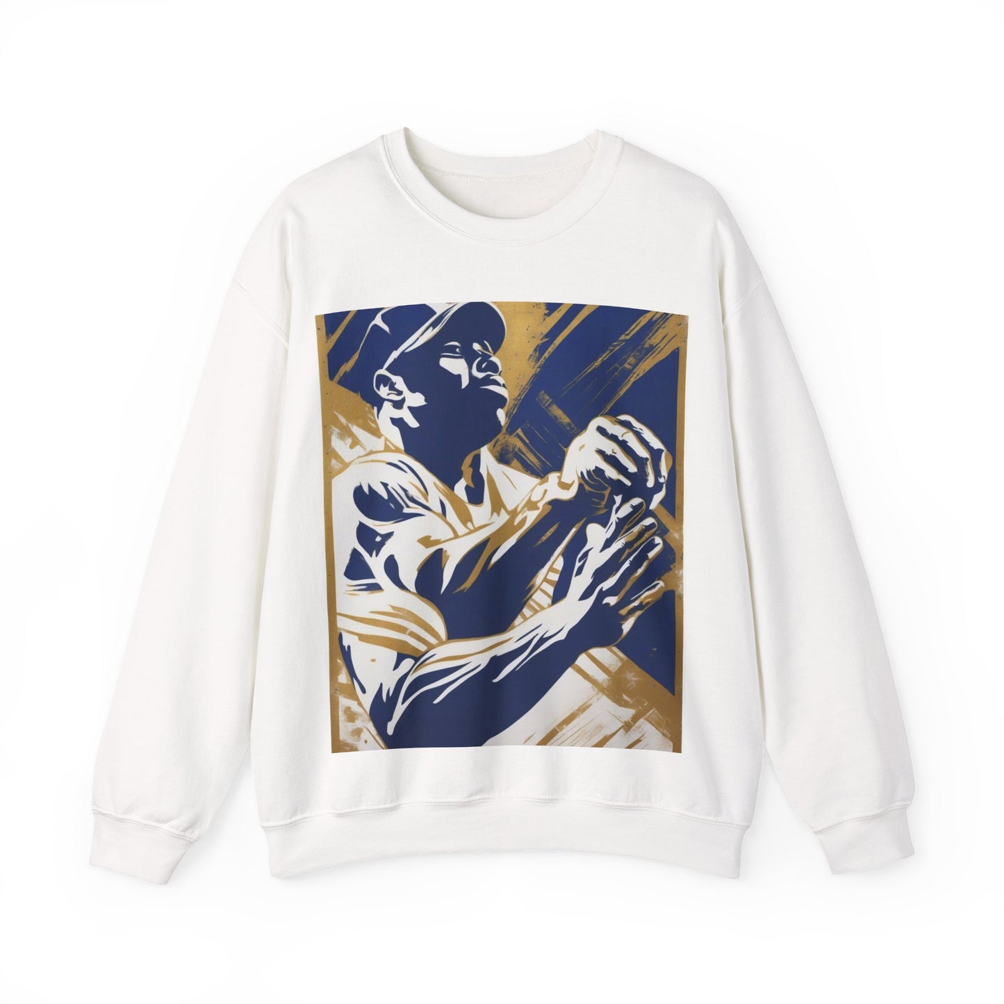 boostlete-pr-season-scene-athlete-high-industrial-0160 — Unisex Heavy Blend Crewneck Sweatshirt (Gildan)