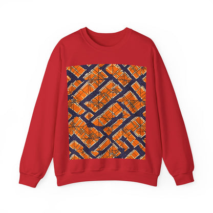 boostlete-boost-mode-pattern-plate-number-monoline-0571 — Unisex Heavy Blend Crewneck (G18000)