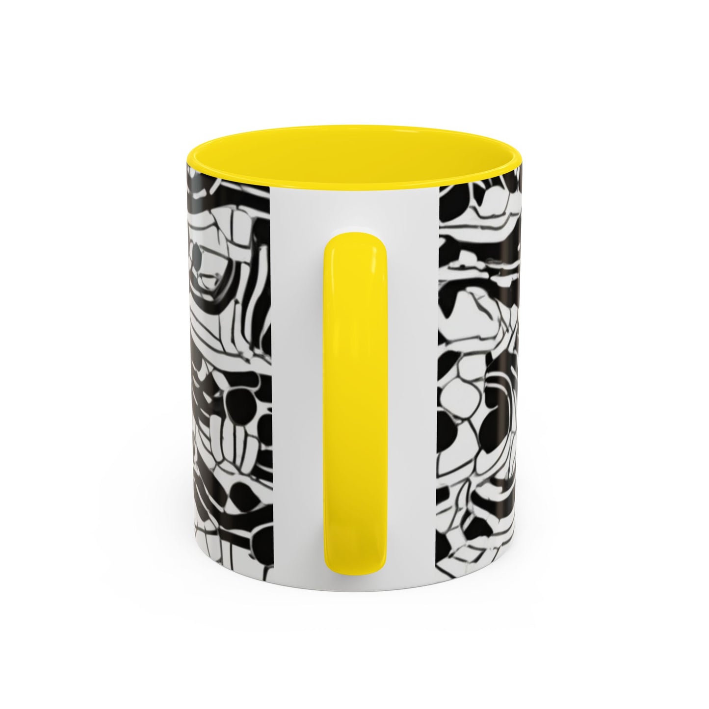 boostlete-rise-grind-pattern-dotted-line-art-0483 — Accent Mug 11/15oz