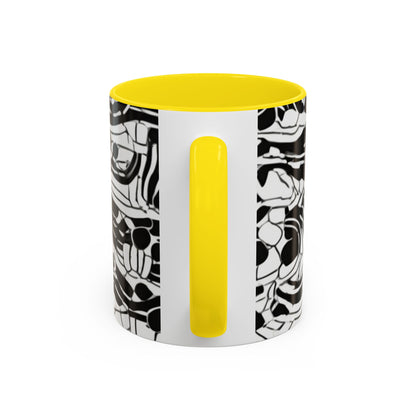 boostlete-rise-grind-pattern-dotted-line-art-0483 — Accent Mug 11/15oz
