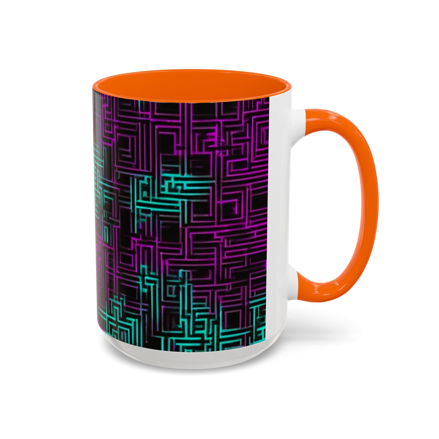 boostlete-boost-mode-pattern-plate-number-monoline-0079 — Accent Mug 11oz/15oz