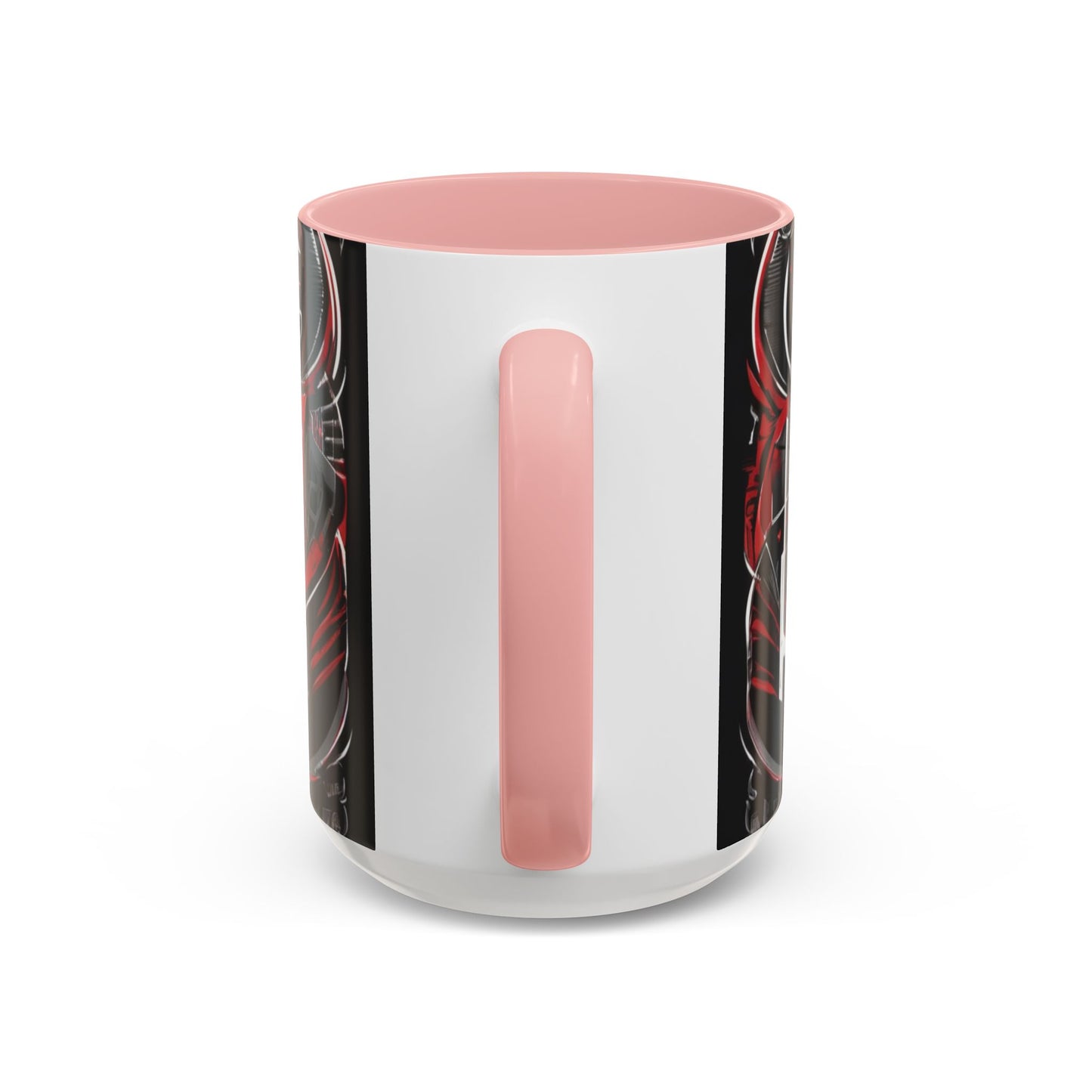 boostlete-boost-mode-type-win-the-day-outline-over-solid-monoline-0477 — Accent Mug 11/15oz