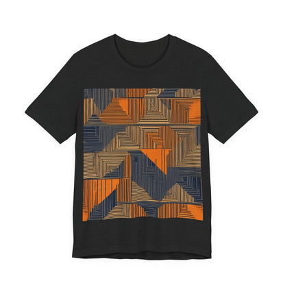 boostlete-field-day-pattern-stair-steps-geometric-0055 — Unisex Jersey Short Sleeve (B+C 3001)