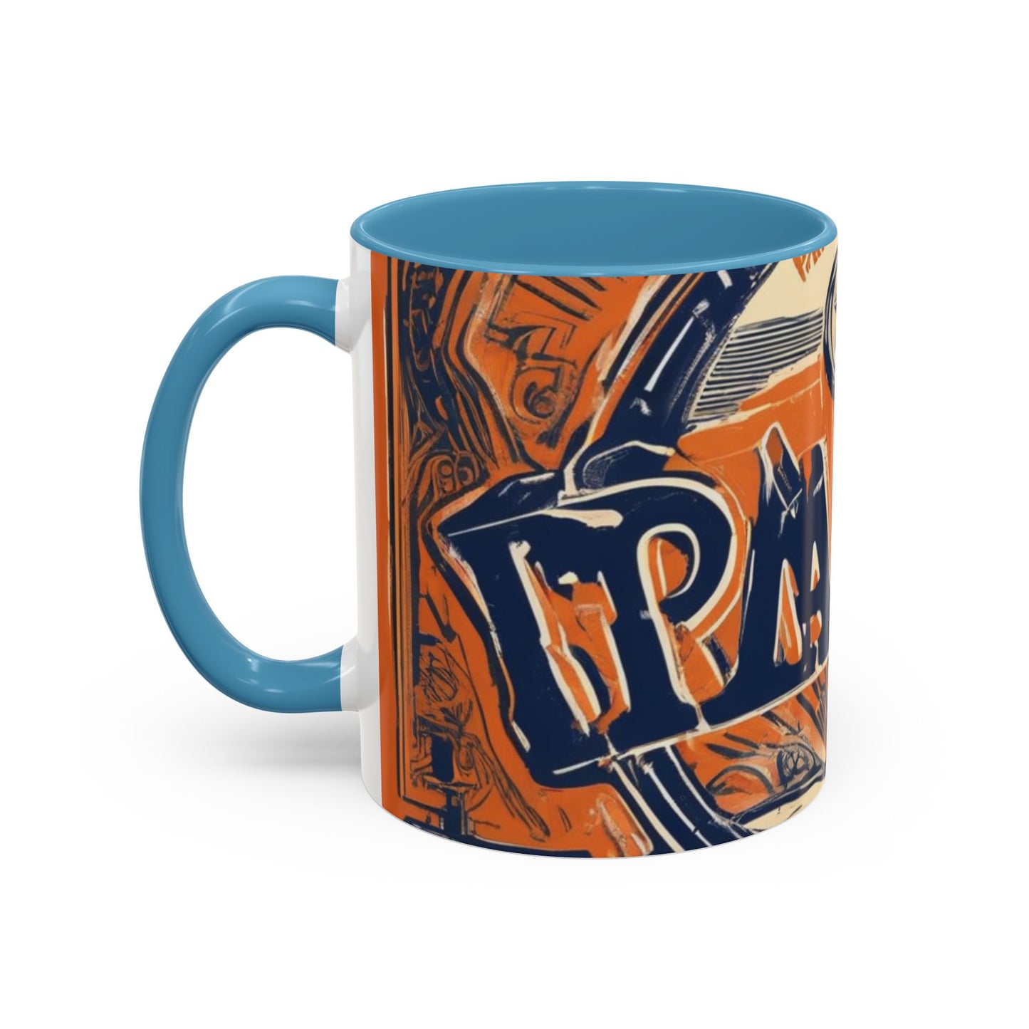 boostlete-am-crew-type-practice-makes-permanent-outline-over-solid-badge-0405 — Accent Mug 11/15oz