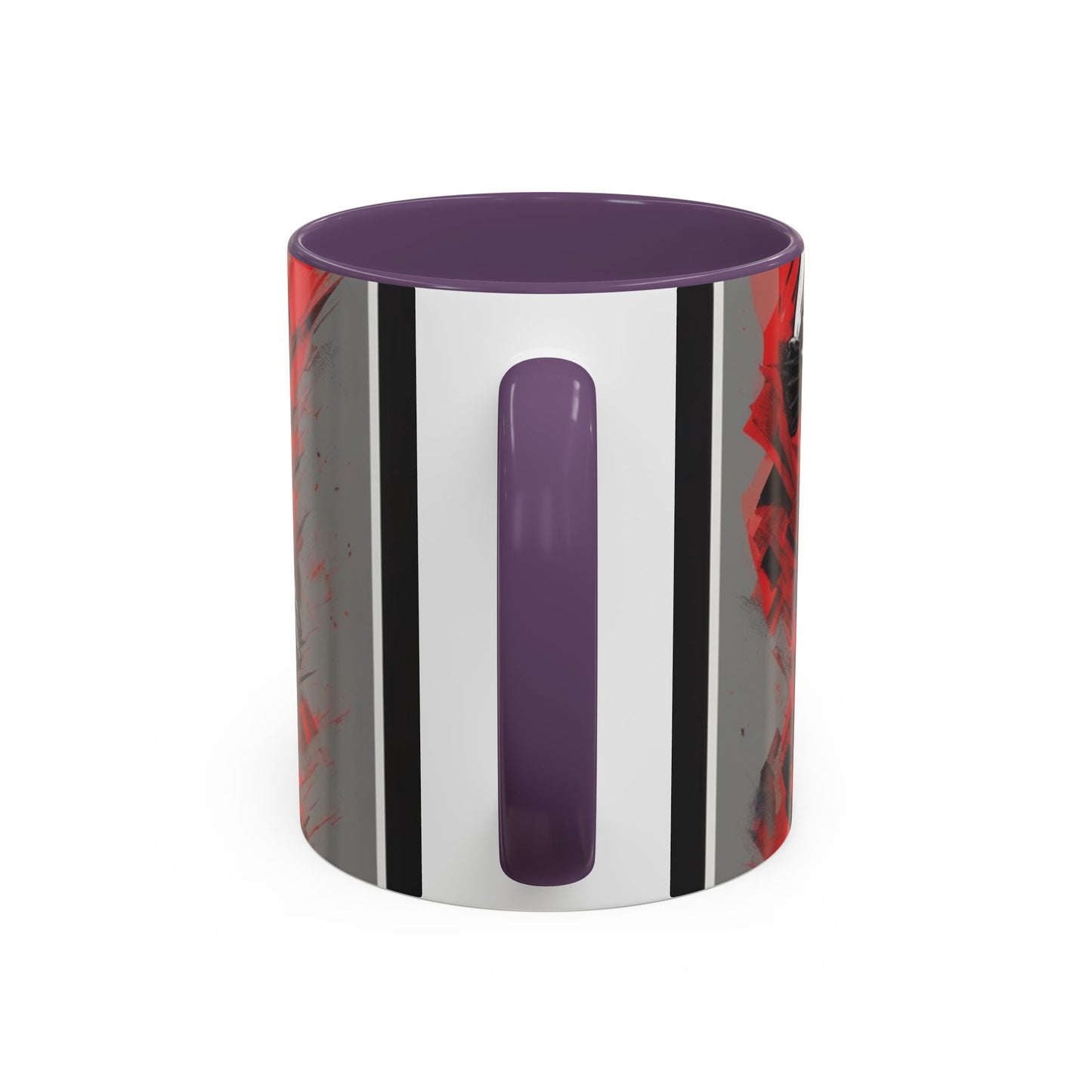 boostlete-field-day-scene-sprinter-glitch-badge-0284 — Accent Mug 11oz/15oz