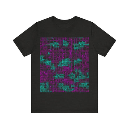 boostlete-boost-mode-pattern-plate-number-monoline-0079 — Unisex Jersey Short Sleeve (B+C 3001)