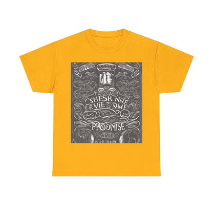 boostlete-boost-mode-type-keep-the-promise-big-monoline-0049 — Unisex Heavy Cotton Tee (Gildan 5000)