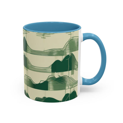 boostlete-mile-by-mile-pattern-audio-blueprint-0971 — Accent Mug 11/15oz