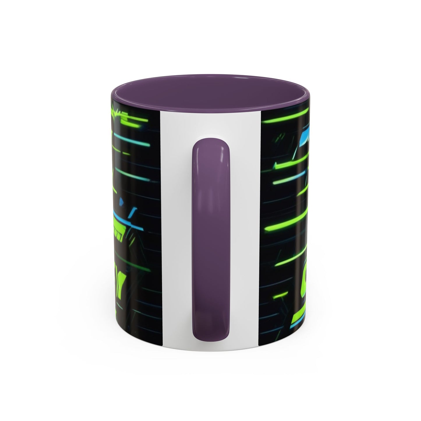 boostlete-quiet-power-type-built-on-consistency-diagonal-line-art-0125 — Accent Mug 11oz/15oz