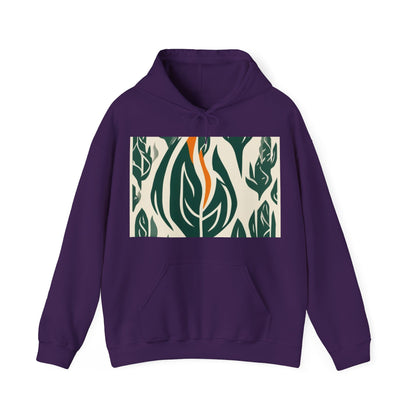 boostlete-boost-mode-icon-flame-high-paper-0854 — Unisex Heavy Blend Hoodie (G18500)