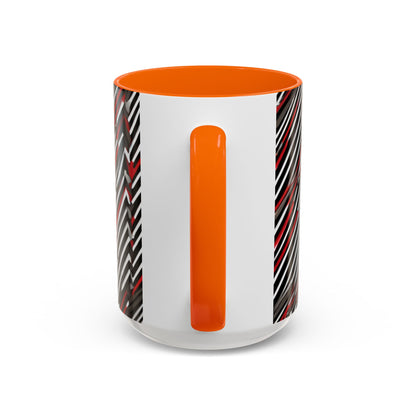 boostlete-field-day-pattern-diagonal-paper-0287 — Accent Mug 11oz/15oz