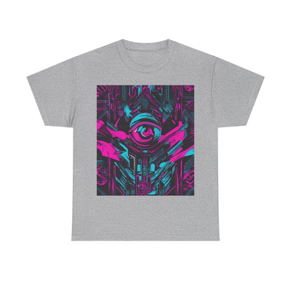 boostlete-iron-intent-type-eyes-up-forward-big-line-art-0065 — Unisex Heavy Cotton Tee (Gildan 5000)
