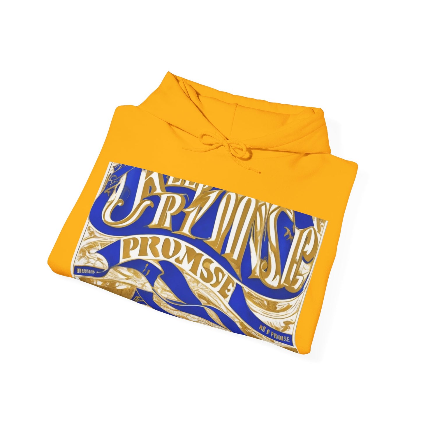 boostlete-am-crew-type-keep-the-promise-split-engraved-0101 — Unisex Heavy Blend Hooded Sweatshirt (Gildan)