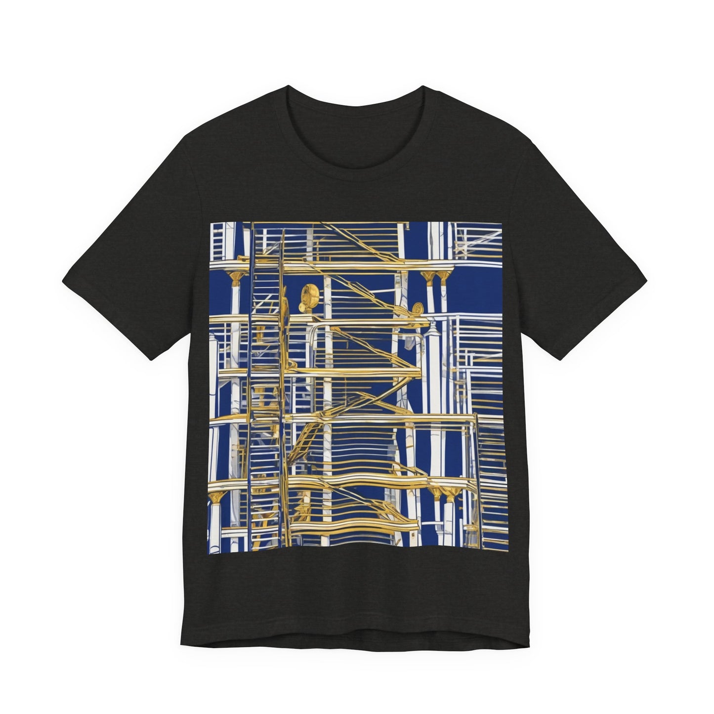 boostlete-rise-grind-icon-ladder-high-engraved-0238 — Unisex Jersey Short Sleeve (B+C 3001)