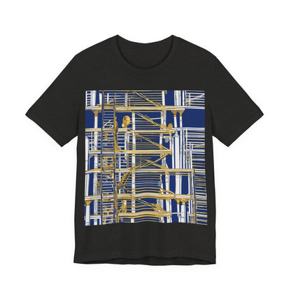 boostlete-rise-grind-icon-ladder-high-engraved-0238 — Unisex Jersey Short Sleeve (B+C 3001)