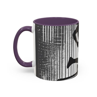 boostlete-am-crew-scene-hurdler-halftone-badge-0956 — Accent Mug 11/15oz