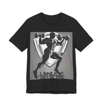 boostlete-mile-by-mile-scene-lunge-3d-athletic-0020 — Unisex Jersey Short Sleeve (B+C 3001)