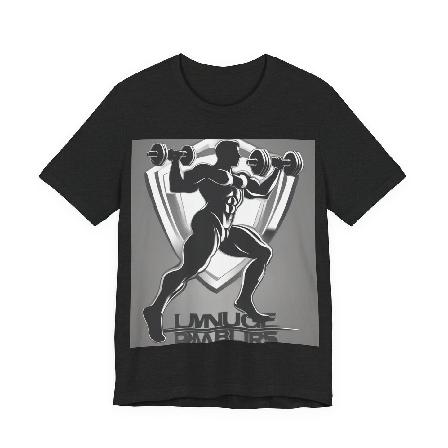 boostlete-mile-by-mile-scene-lunge-3d-athletic-0020 — Unisex Jersey Short Sleeve (B+C 3001)