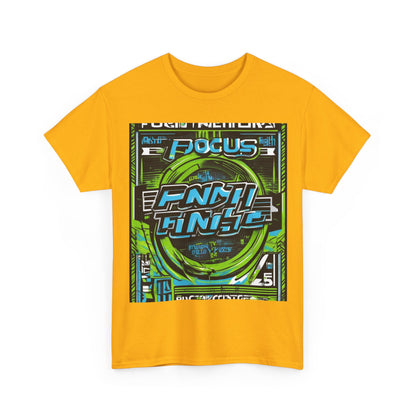 boostlete-iron-intent-type-focus-finish-big-retro-0177 — Unisex Heavy Cotton Tee (Gildan 5000)