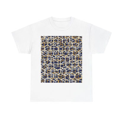 boostlete-am-crew-pattern-hex-industrial-0131 — Unisex Heavy Cotton Tee (Gildan 5000)