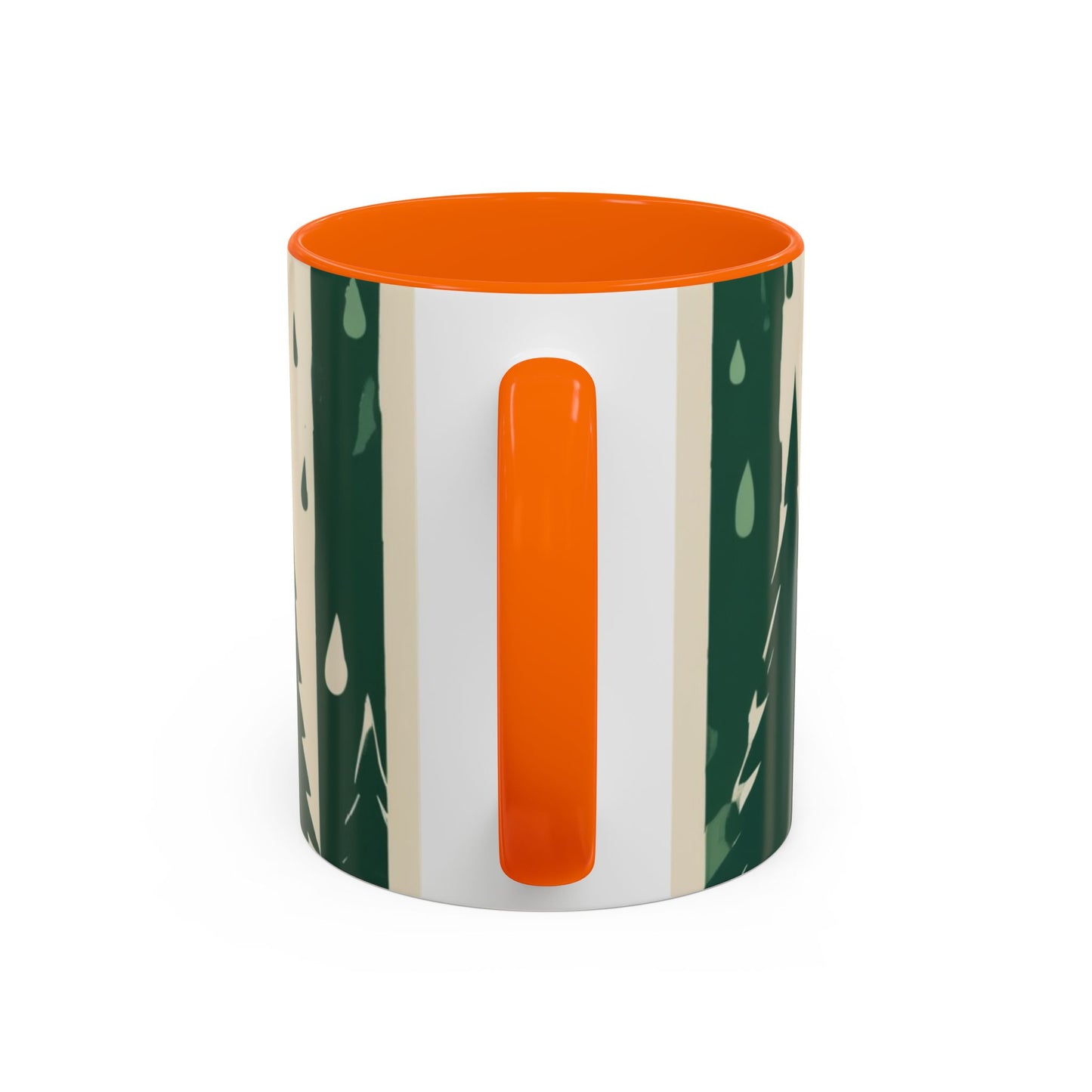 boostlete-quiet-power-icon-water-glitch-retro-0186 — Accent Mug 11oz/15oz