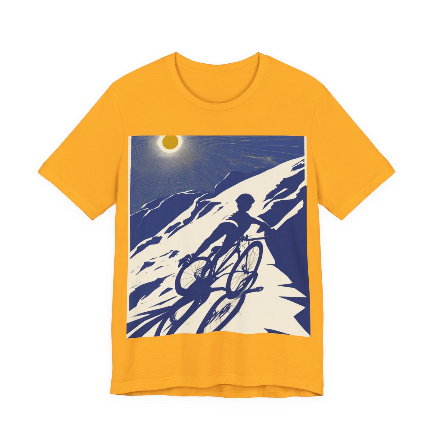 boostlete-am-crew-scene-cyclist-offset-bold-0008 — Unisex Jersey Short Sleeve (B+C 3001)