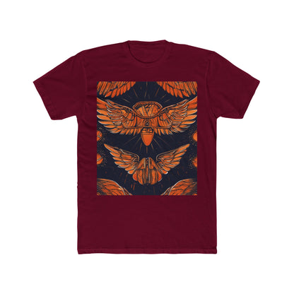 boostlete-field-day-icon-wings-soft-geometric-0298 — Unisex Cotton Crew Tee (NL 3600)