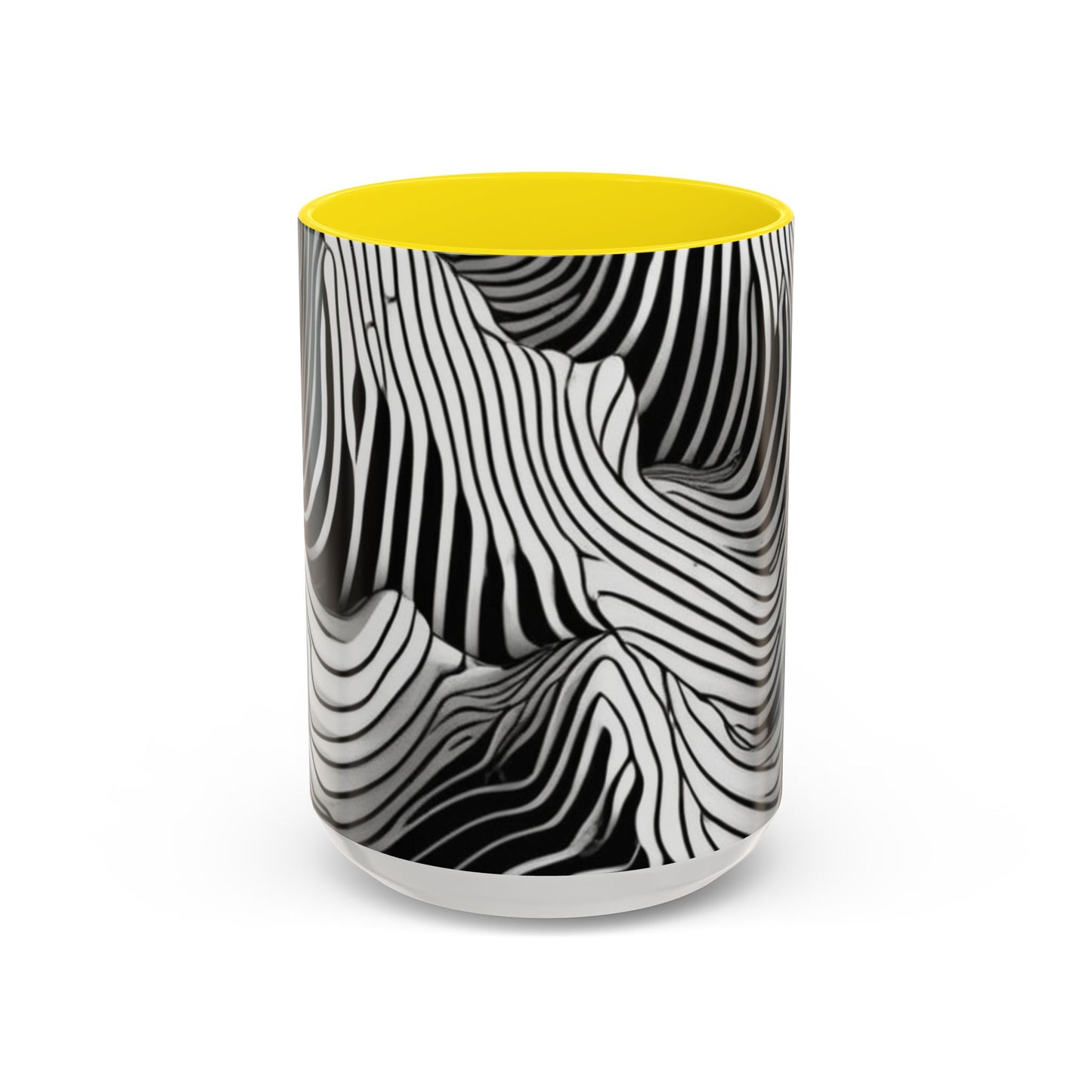 boostlete-field-day-pattern-topographic-isometric-0211 — Accent Mug 11oz/15oz