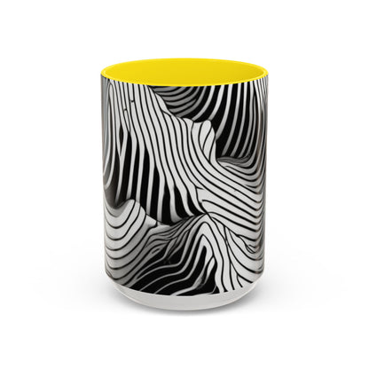 boostlete-field-day-pattern-topographic-isometric-0211 — Accent Mug 11oz/15oz