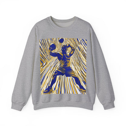 boostlete-rise-grind-scene-kettlebell-speed-engraved-0180 — Unisex Heavy Blend Crewneck Sweatshirt (Gildan)