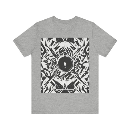 boostlete-am-crew-icon-flame-matte-geometric-0286 — Unisex Jersey Short Sleeve (B+C 3001)