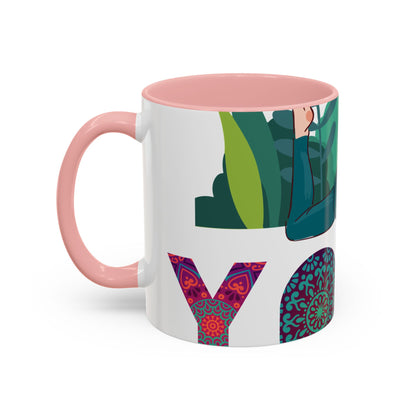 Yoga (41) — Accent Mug 11oz/15oz