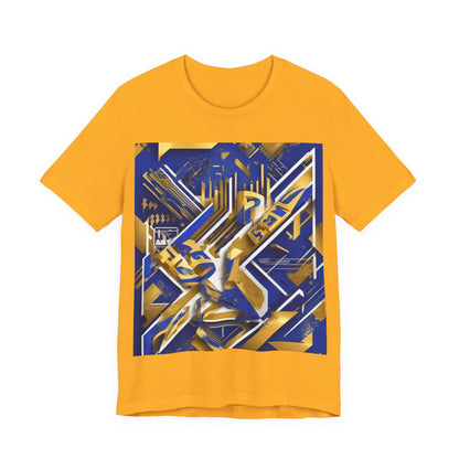 boostlete-am-crew-type-progress-beats-perfect-diagonal-modern-0209 — Unisex Jersey Short Sleeve (B+C 3001)