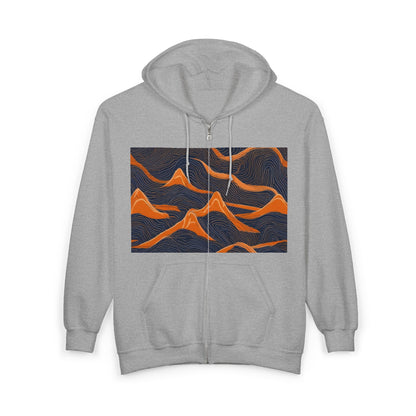 boostlete-boost-mode-pattern-topographic-engraved-0035 — Unisex Heavy Blend Full-Zip Hooded Sweatshirt