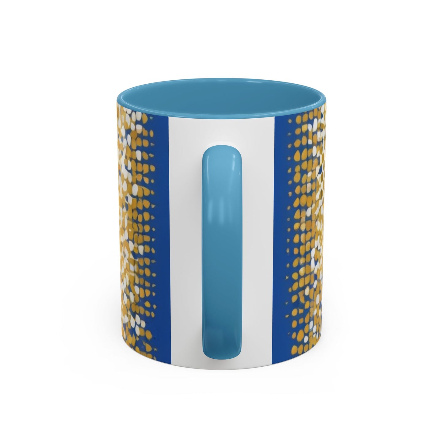 boostlete-field-day-icon-swimmer-halftone-paper-0246 — Accent Mug 11oz/15oz