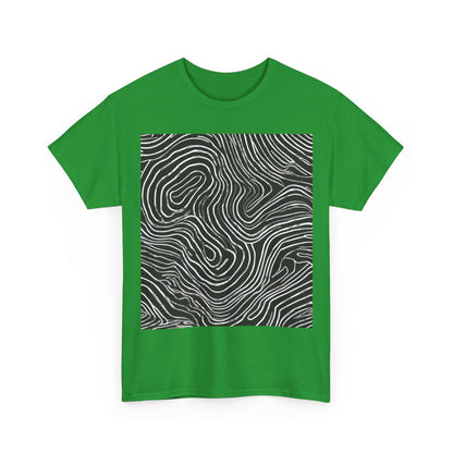 boostlete-field-day-pattern-topographic-badge-0307 — Unisex Heavy Cotton Tee (Gildan 5000)