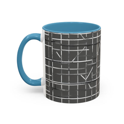 boostlete-rise-grind-pattern-plate-number-monoline-0291 — Accent Mug 11/15oz