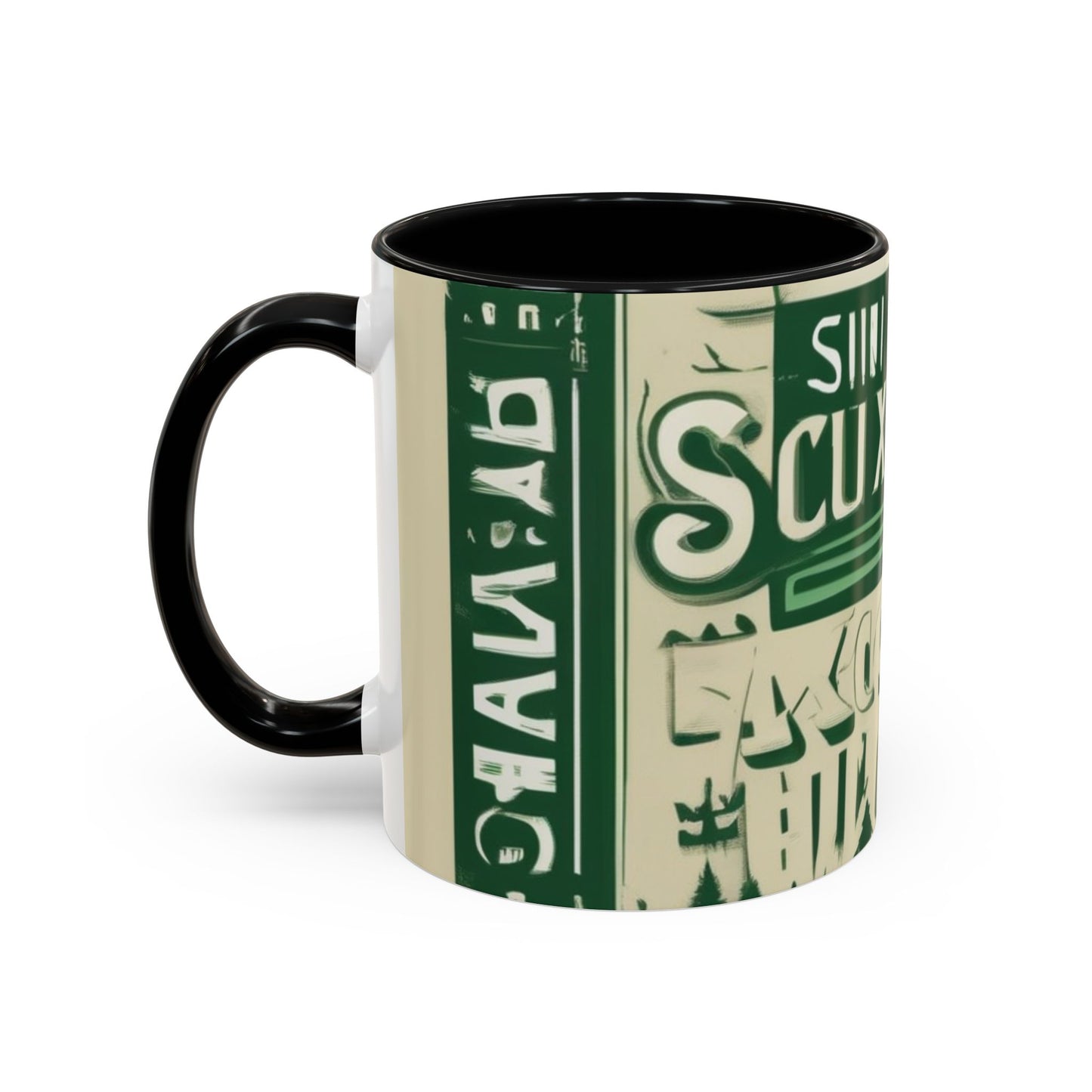 boostlete-rise-grind-type-sin-excusas-banner-monoline-0097 — Accent Mug 11oz/15oz