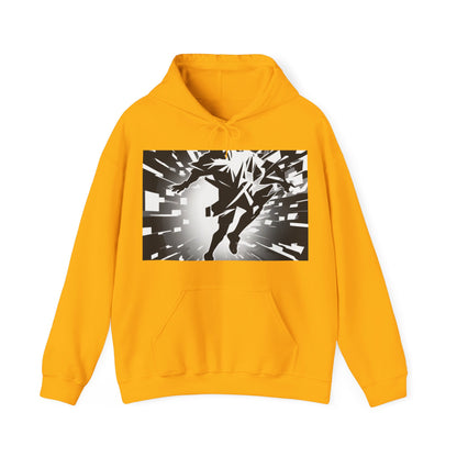 boostlete-am-crew-scene-sprinter-high-modern-0312 — Unisex Heavy Blend Hooded Sweatshirt (Gildan)