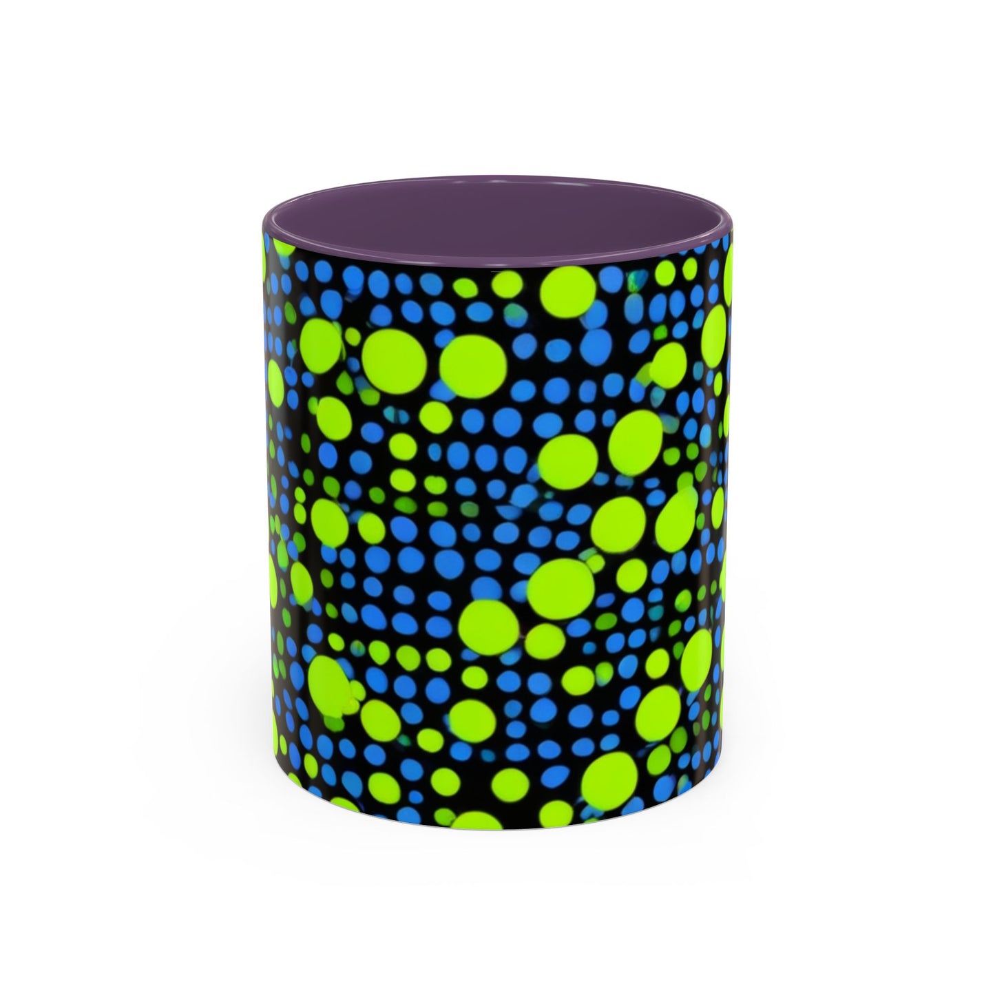 boostlete-mile-by-mile-pattern-dotted-geometric-0071 — Accent Mug 11oz/15oz